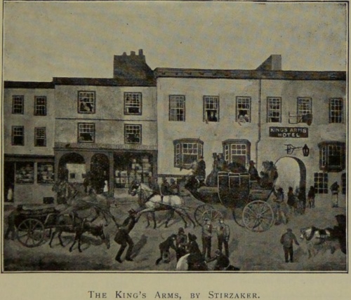 The King’s Arms, by Stirzaker, 1823